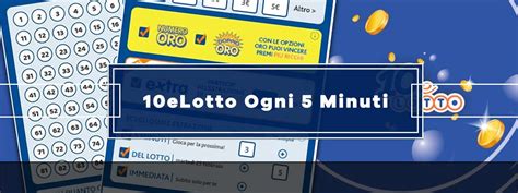Estrazioni 10elotto ogni 5 minuti in diretta .